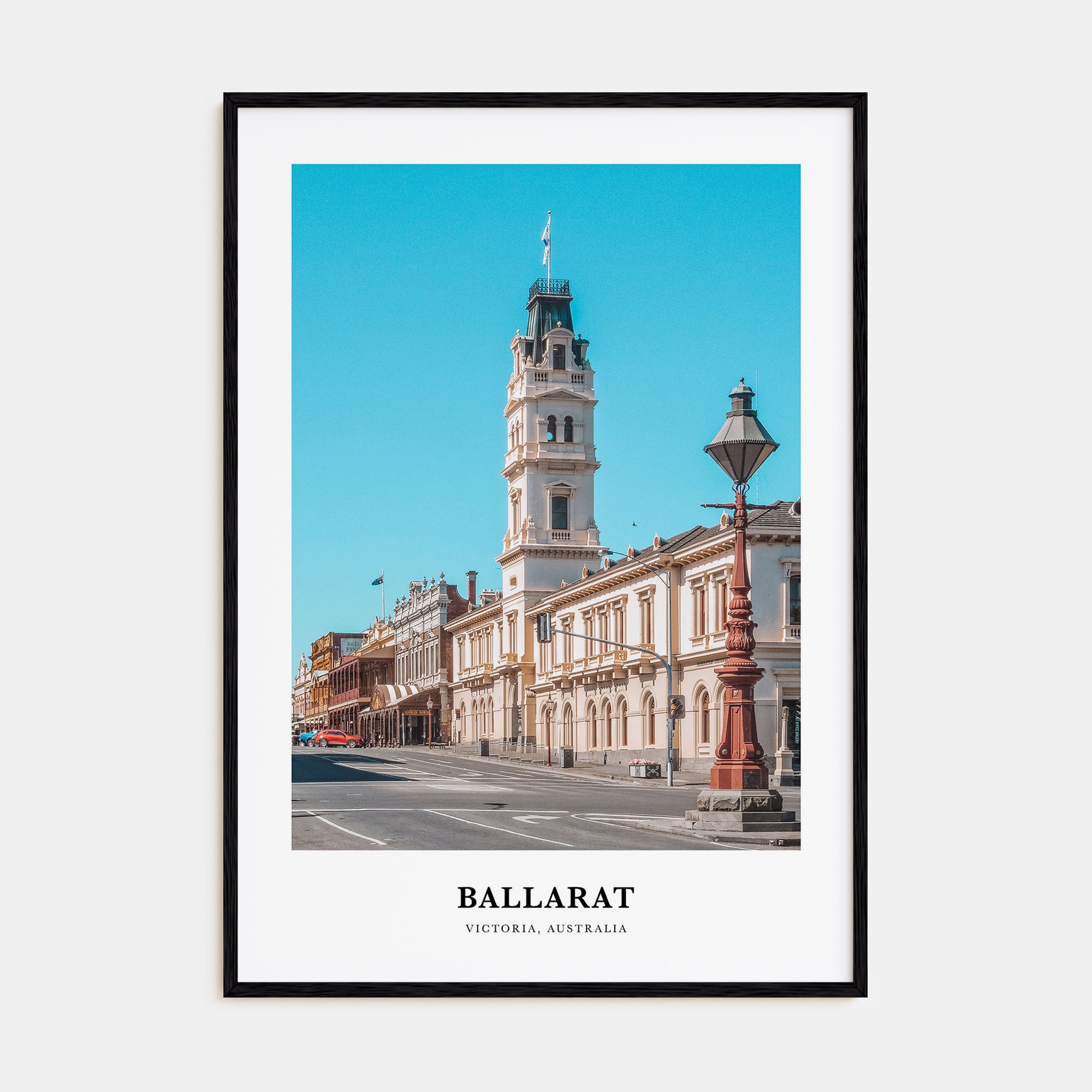 Ballarat Portrait Color Poster