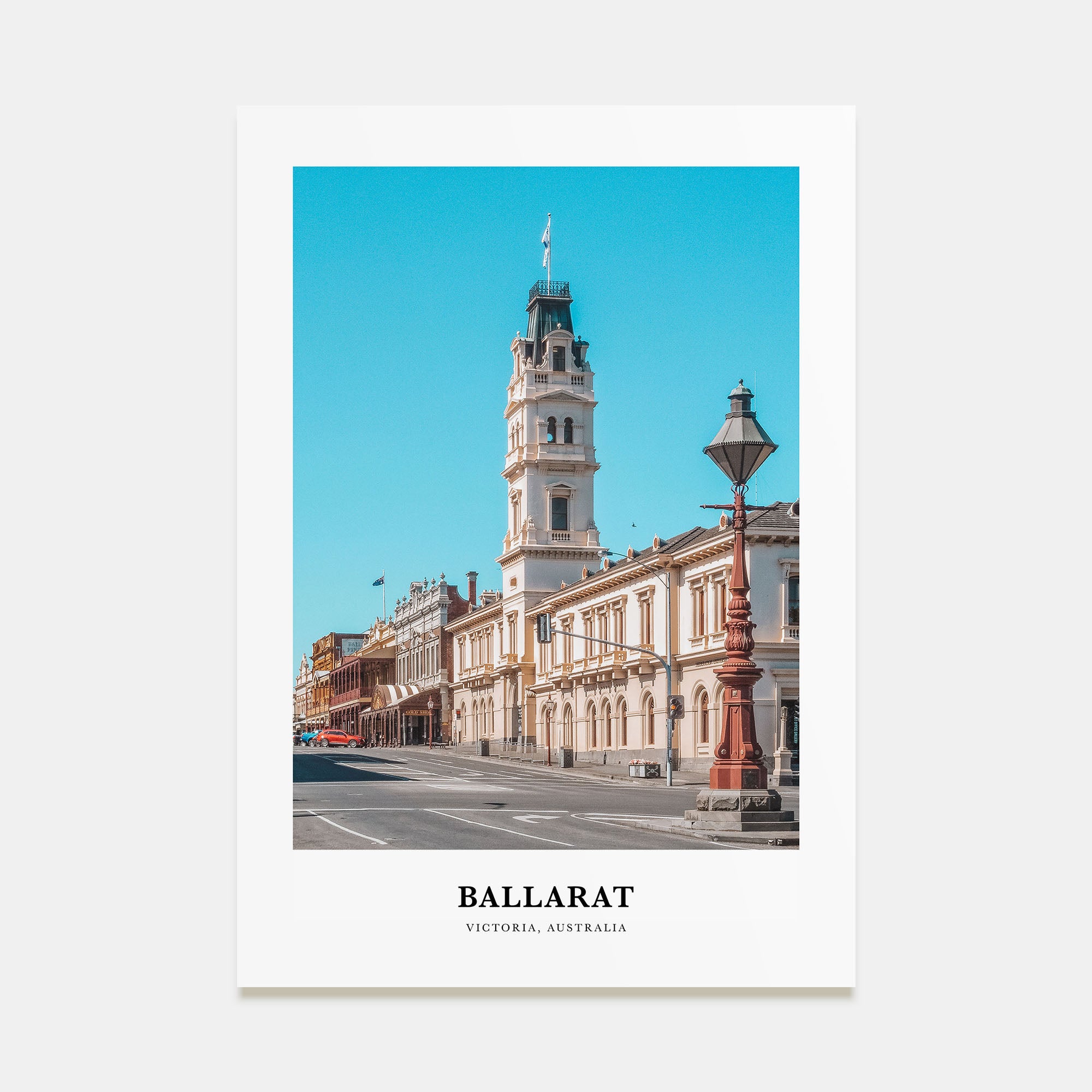 Ballarat Portrait Color Poster
