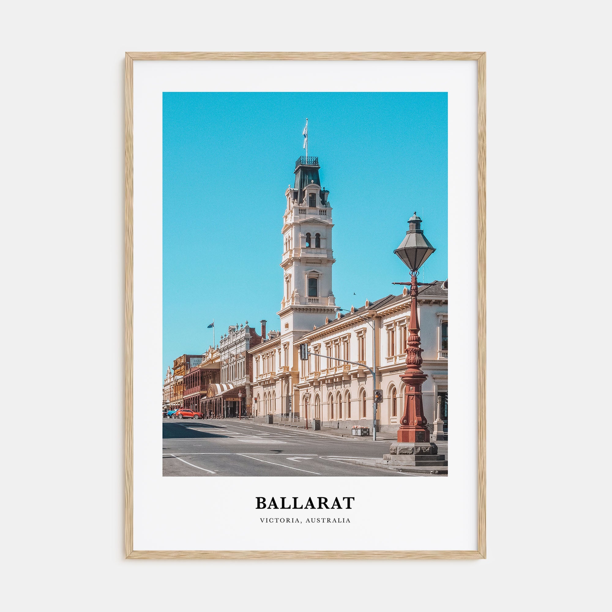 Ballarat Portrait Color Poster