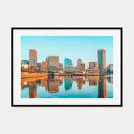 Baltimore Landscape Color Poster