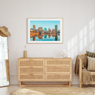 Baltimore Landscape Color Poster