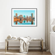 Baltimore Landscape Color Poster