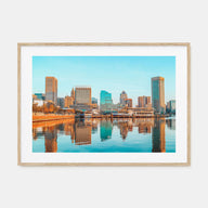 Baltimore Landscape Color Poster