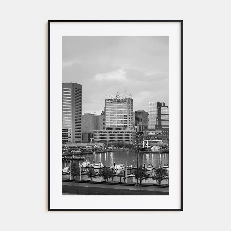 Baltimore Photo B&W No 1 Poster