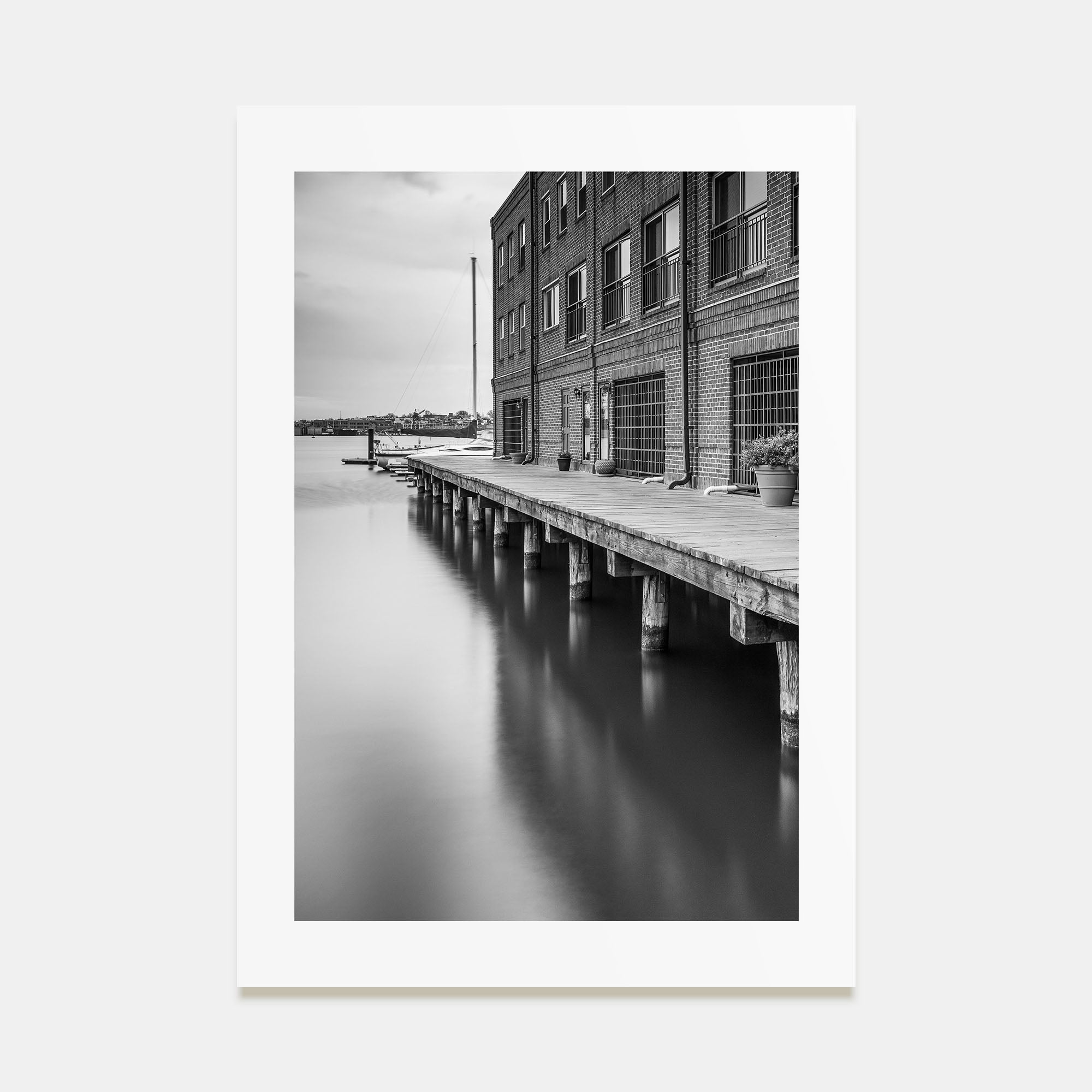 Baltimore Photo B&W No 3 Poster
