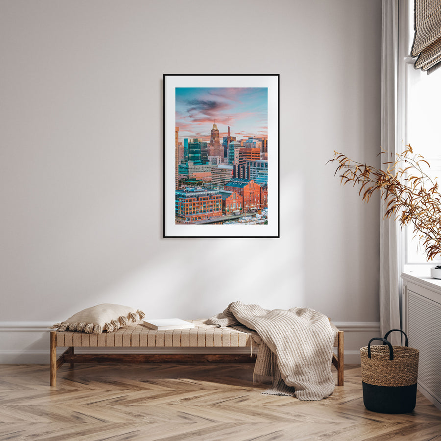 Baltimore Photo Color No 1 Poster