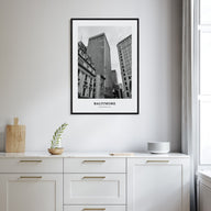 Baltimore Portrait B&W No 1 Poster