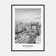 Baltimore Portrait B&W No 2 Poster