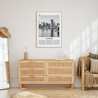 Baltimore Travel B&W No 1 Poster