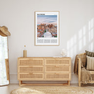 Baltimore Travel Color Poster