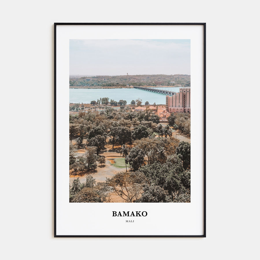 Bamako Portrait Color Poster