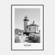 Bandon Portrait B&W Poster