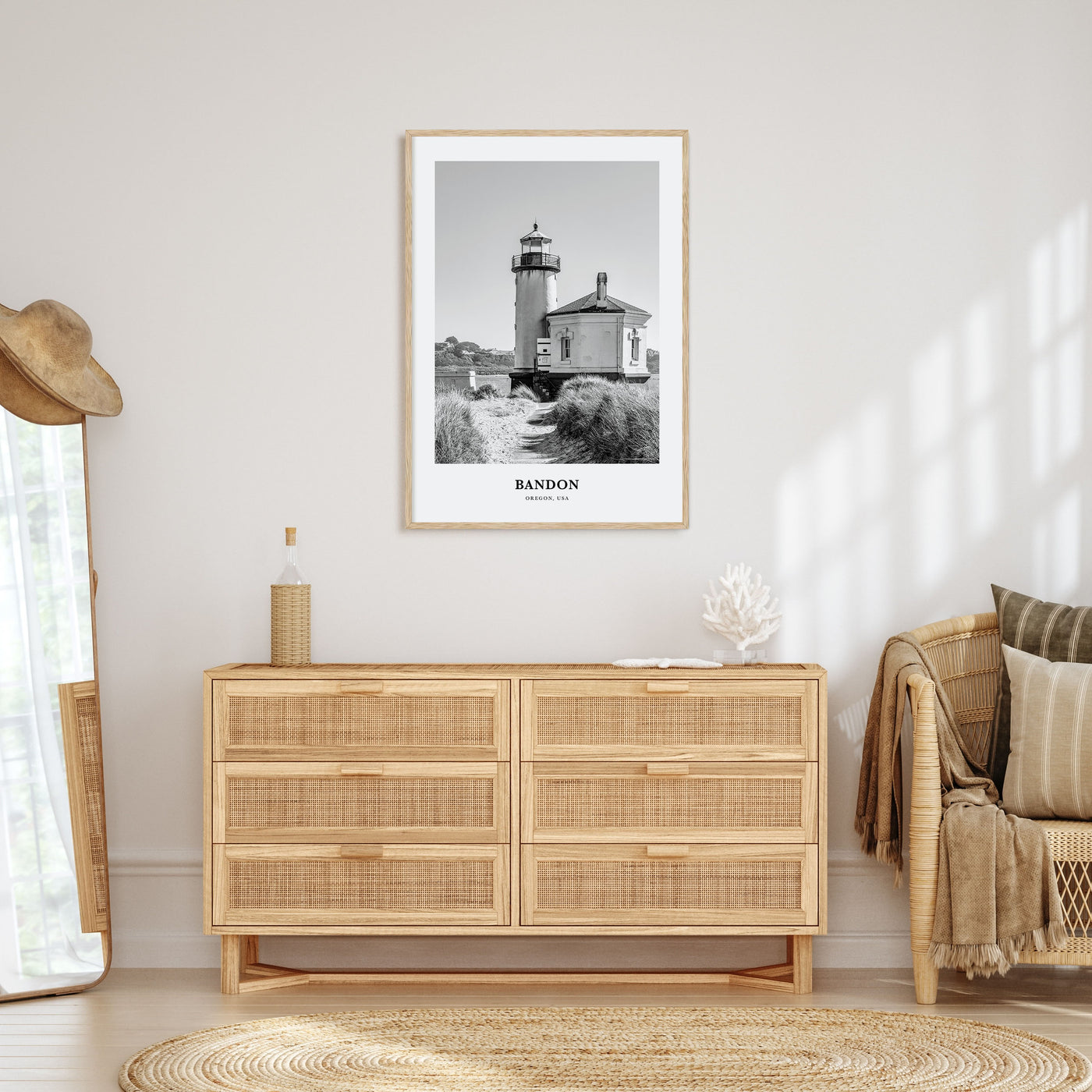 Bandon Portrait B&W Poster