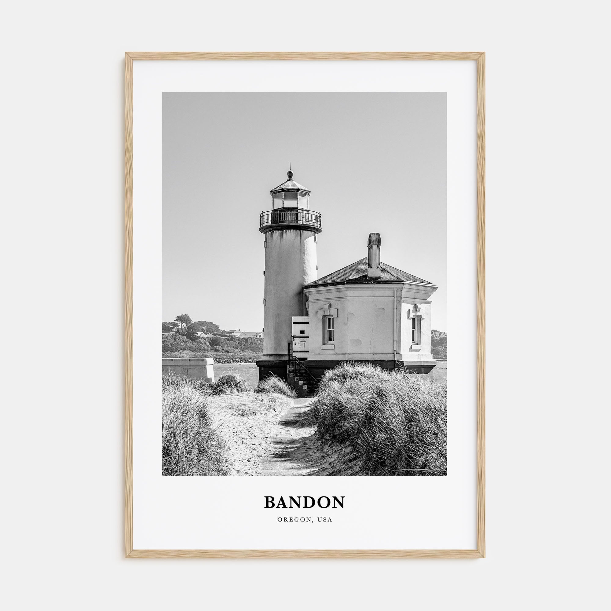 Bandon Portrait B&W Poster