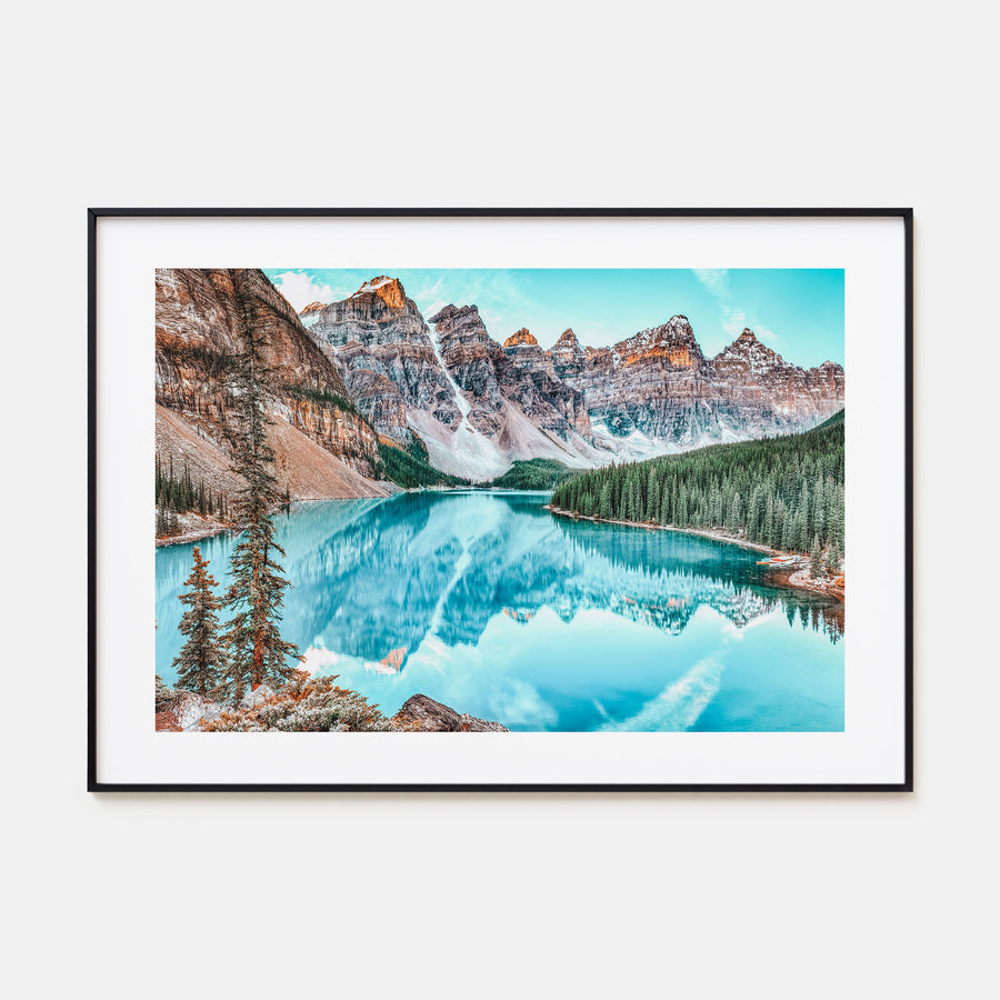 Banff Landscape Color Poster