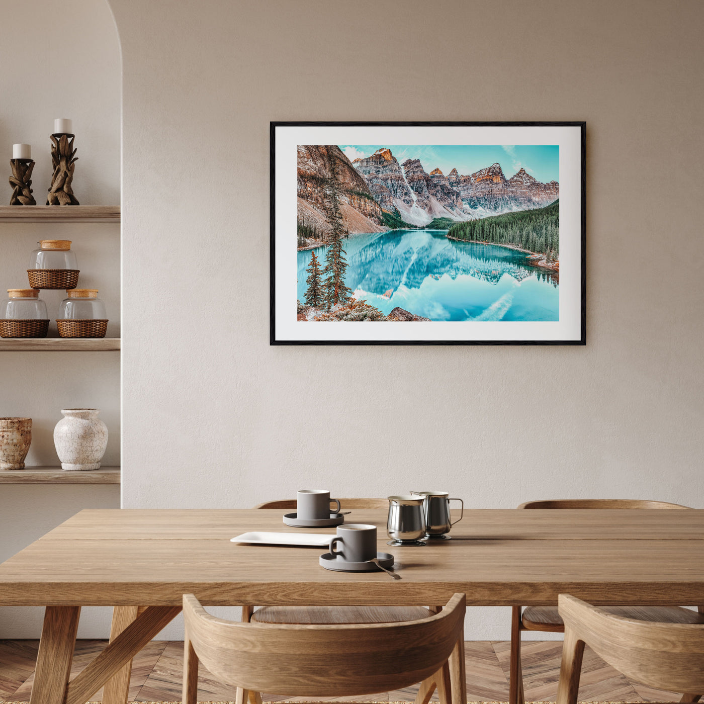 Banff Landscape Color Poster