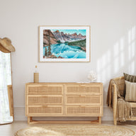 Banff Landscape Color Poster