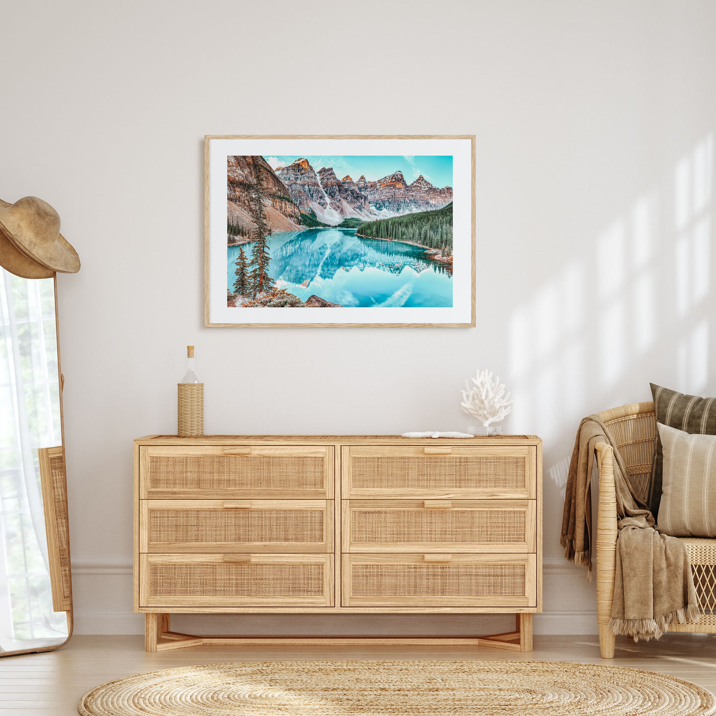 Banff Landscape Color Poster