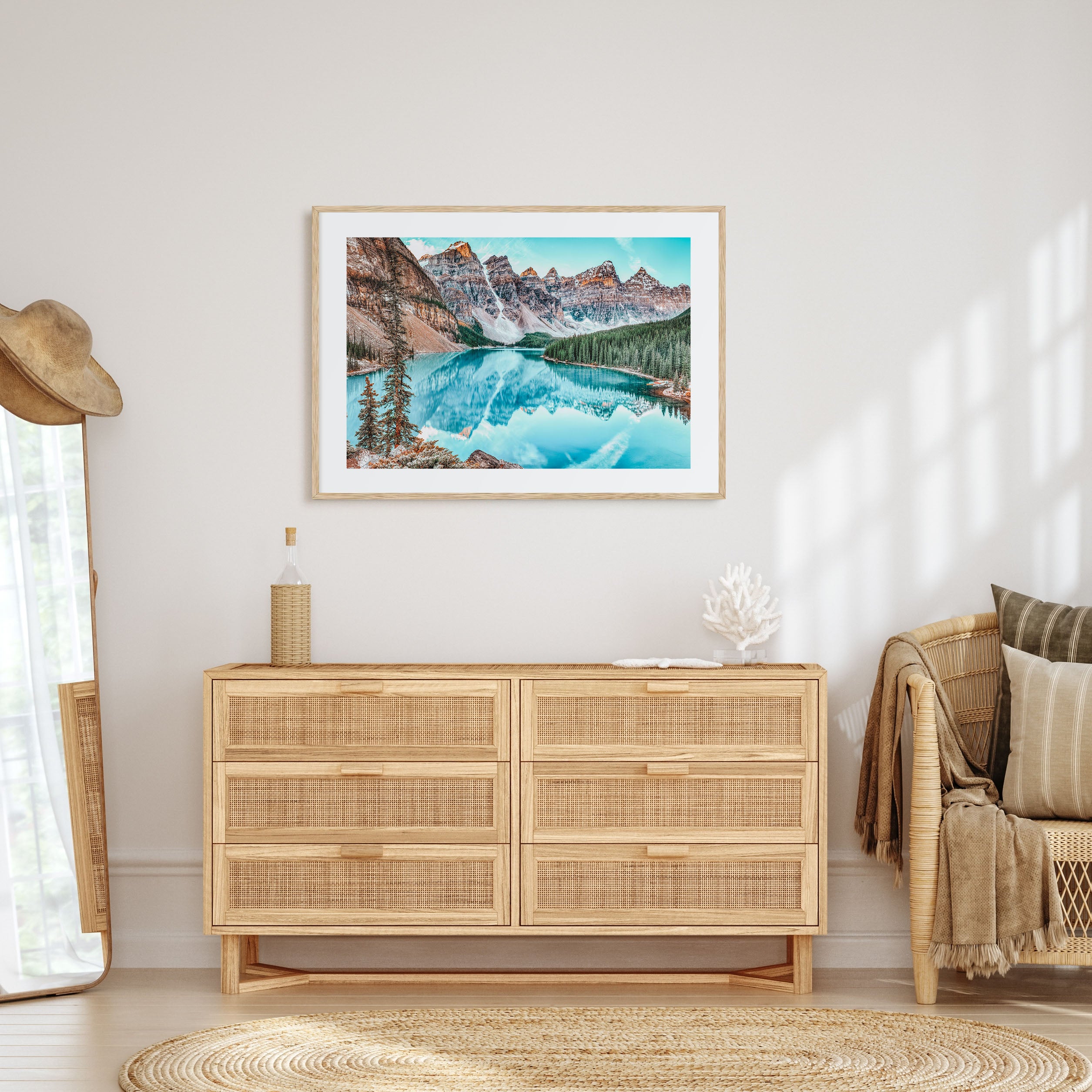 Banff Landscape Color Poster
