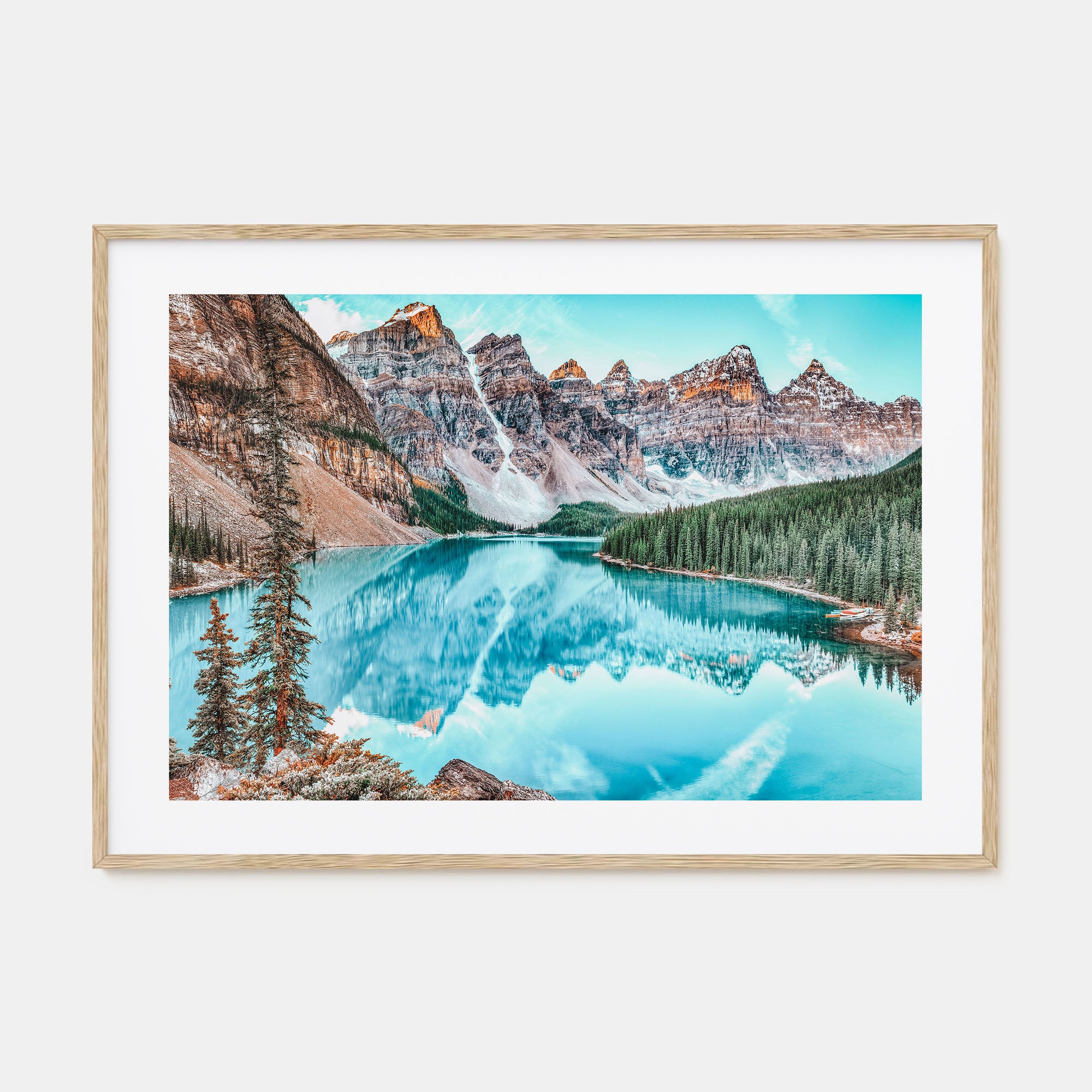 Banff Landscape Color Poster