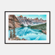 Banff Landscape Color Poster