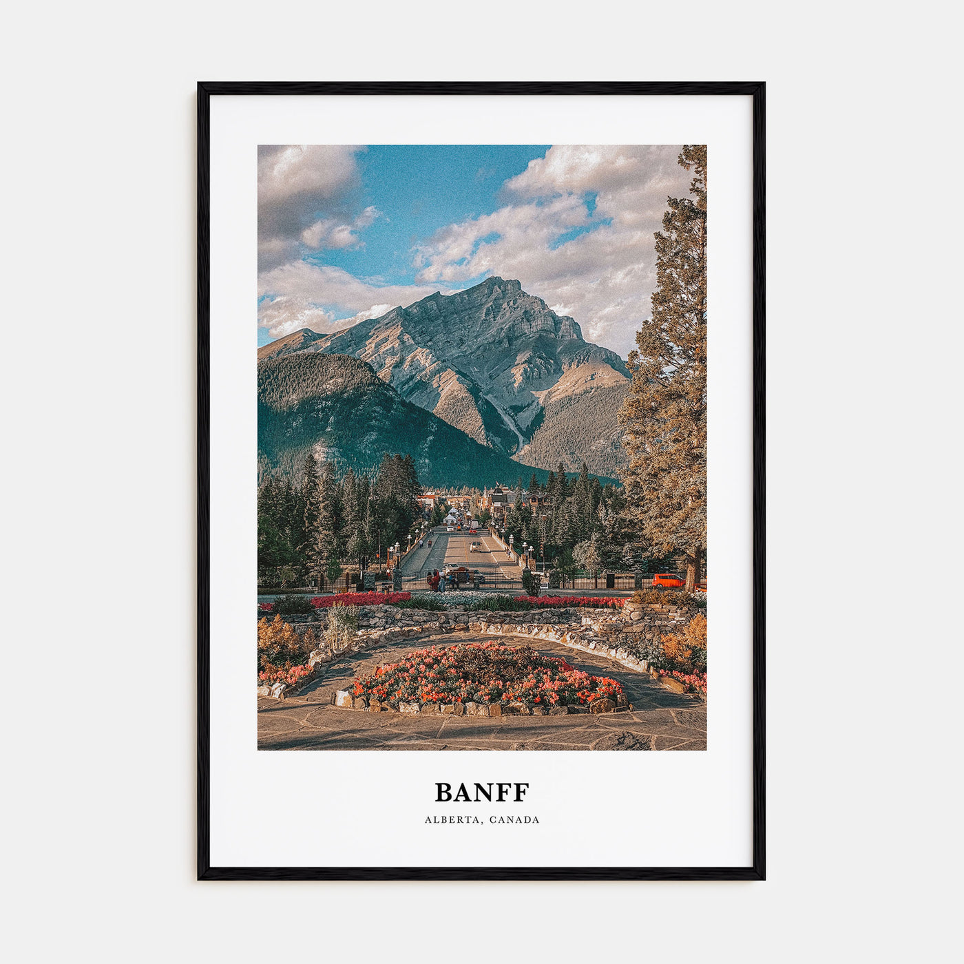 Banff Portrait Color Poster