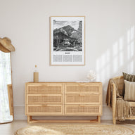 Banff Travel B&W No 2 Poster