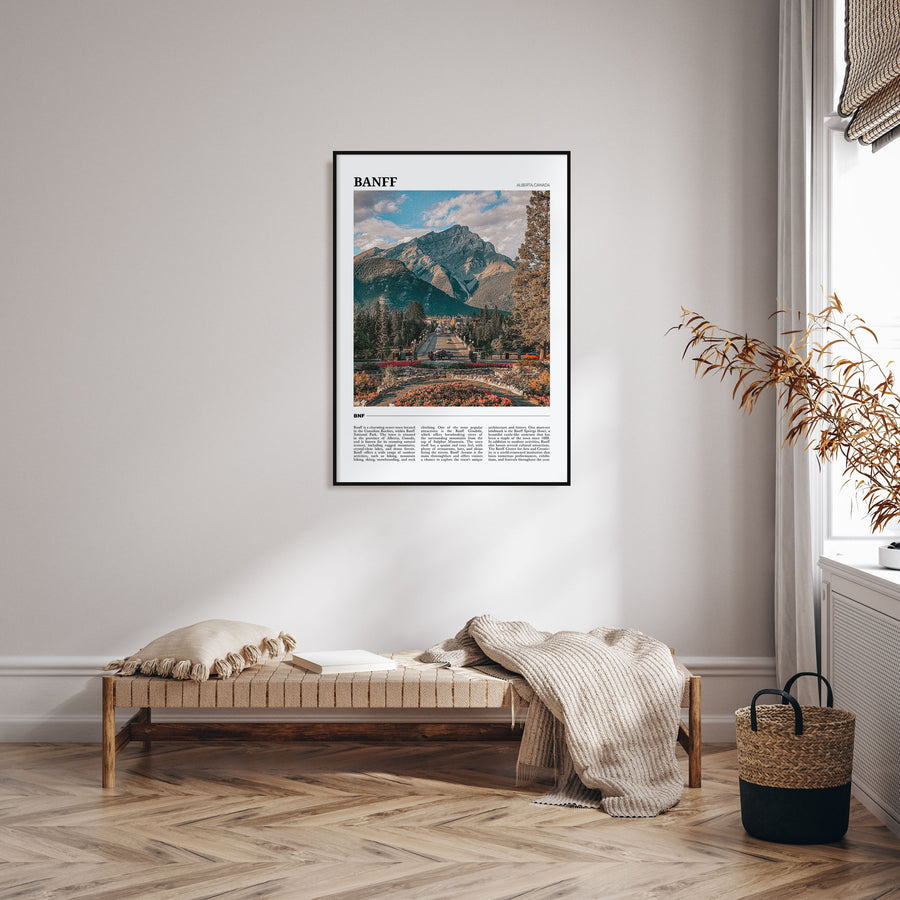 Banff Travel Color Poster
