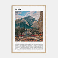 Banff Travel Color Poster
