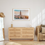 Bangkok Landscape Color Poster