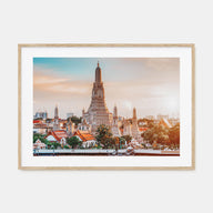 Bangkok Landscape Color Poster