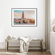 Bangkok Landscape Color Poster