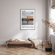 Bangkok Travel Color Poster