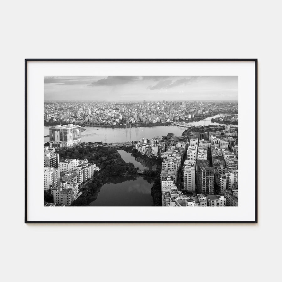 Bangladesh Landscape B&W Poster