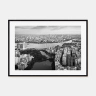 Bangladesh Landscape B&W Poster