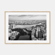 Bangladesh Landscape B&W Poster