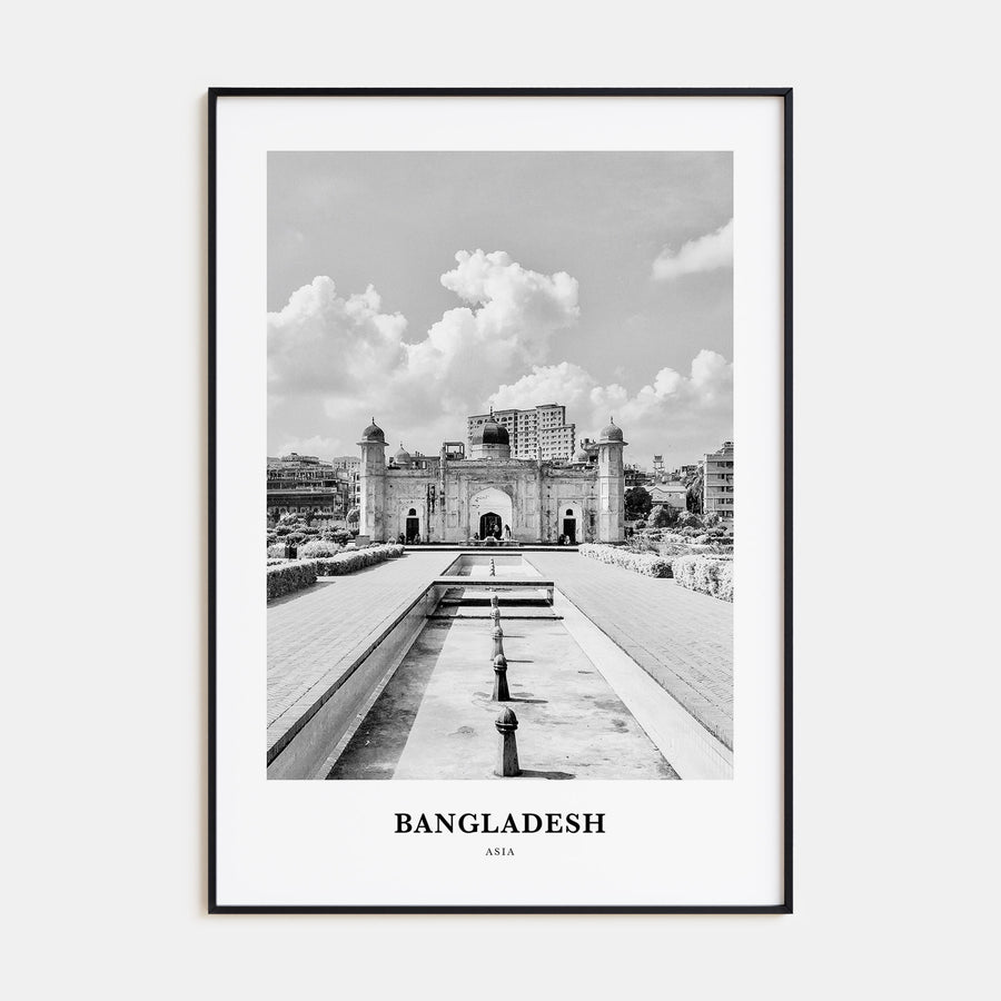 Bangladesh Portrait B&W No 1 Poster
