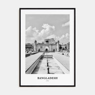 Bangladesh Portrait B&W No 1 Poster