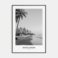 Bangladesh Portrait B&W No 2 Poster
