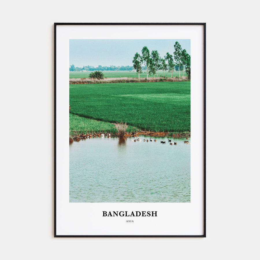 Bangladesh Portrait Color Poster
