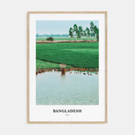 Bangladesh Portrait Color Poster