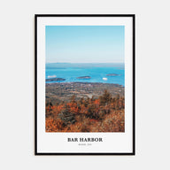 Bar Harbor Portrait Color No 1 Poster