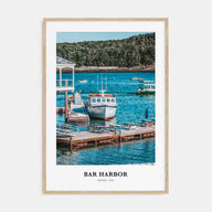 Bar Harbor Portrait Color No 2 Poster