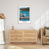 Bar Harbor Portrait Color No 2 Poster