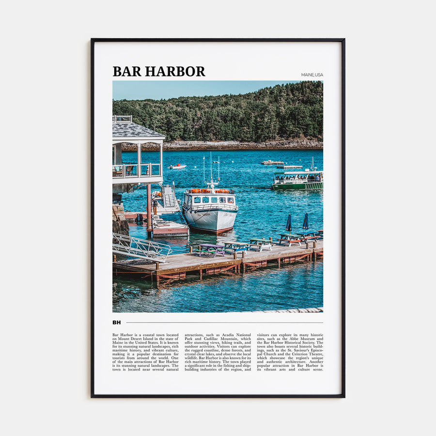 Bar Harbor Travel Color No 2 Poster