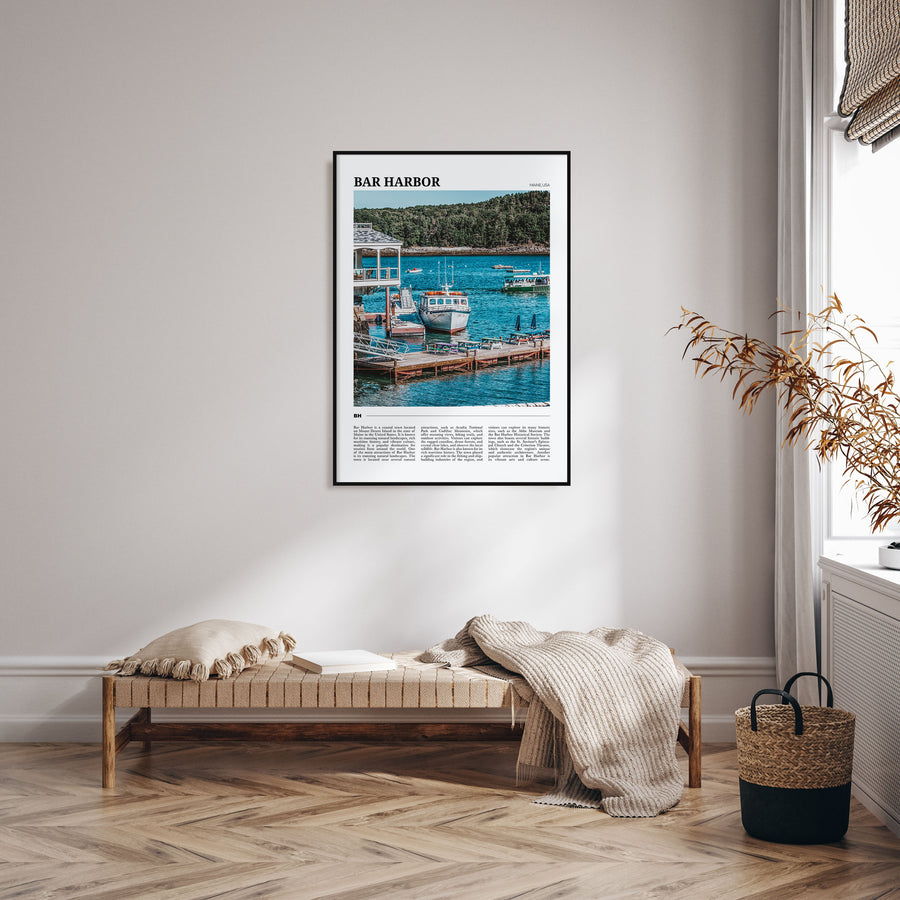 Bar Harbor Travel Color No 2 Poster