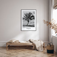 Barbados Portrait B&W No 1 Poster