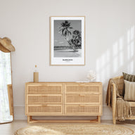 Barbados Portrait B&W No 2 Poster