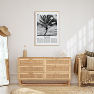 Barbados Travel B&W No 2 Poster