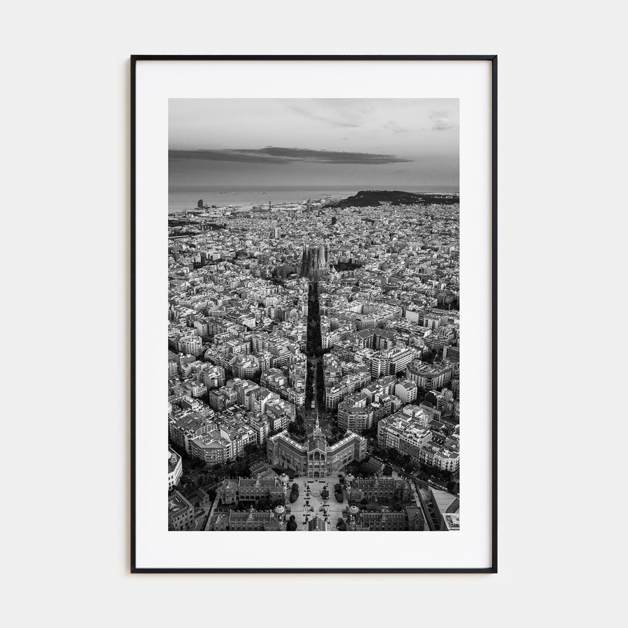 Barcelona Photo B&W No 1 Poster
